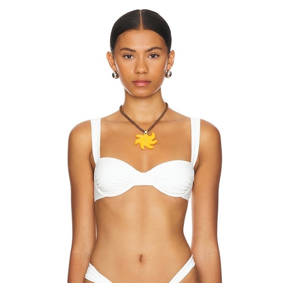 Lovers and Friends from REVOLVE Chasing Sunsets Underwire Top in White - Picture 2 of 8